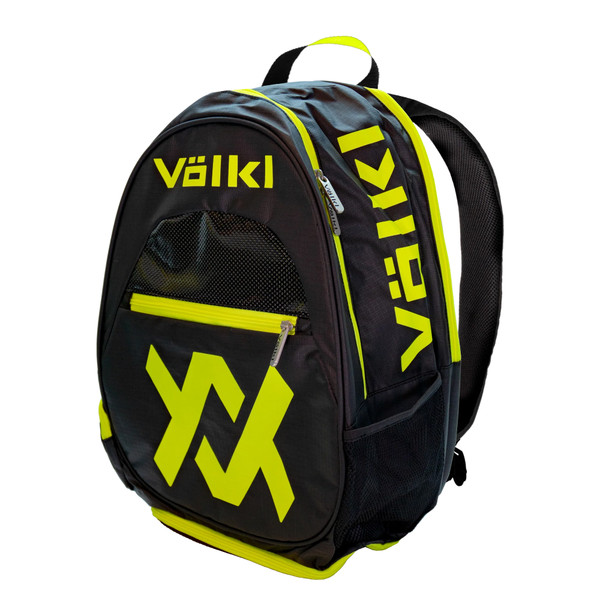 VOLKL Tennis Backpack | Holds 2 Racquets | Zippered Valuables Pocket | 13” L x 18” H x 11” W