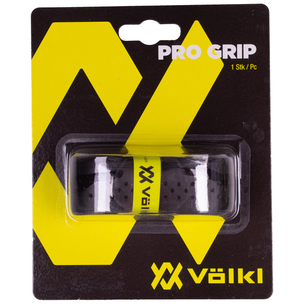 VOLKL Pro Grip | Black | Replacement Grips | Ultimate Sweat Absorption | High Performance Tennis Grip