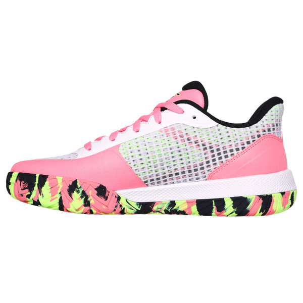 Skechers Women's Viper Court Pro Pickleball Shoe  (White/Pink)