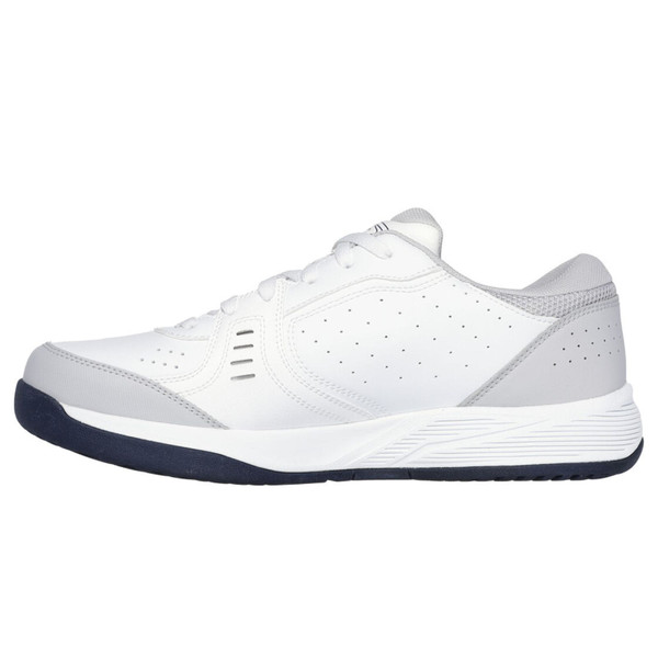 Skechers Men's Viper Court Smash. (White/Grey)