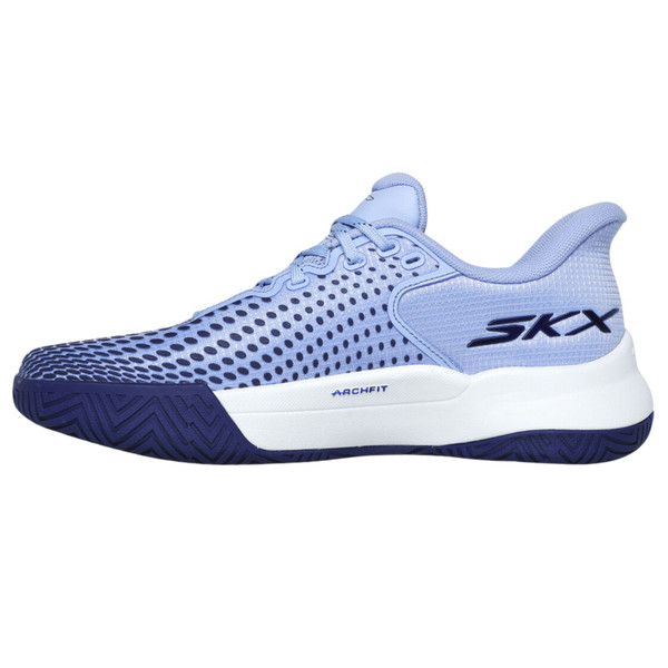 Skechers Women's Viper Court Elite (Light Blue/Blue)