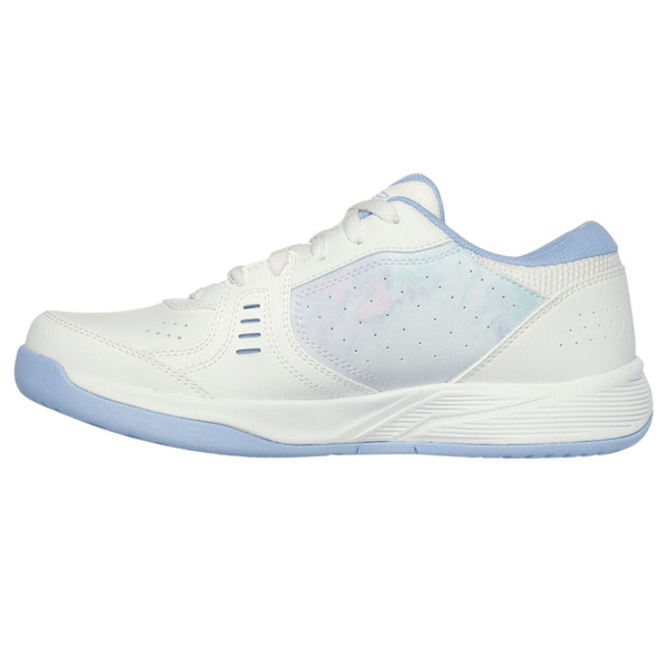 Skechers Women's Viper Court Smash (White/Aqua)