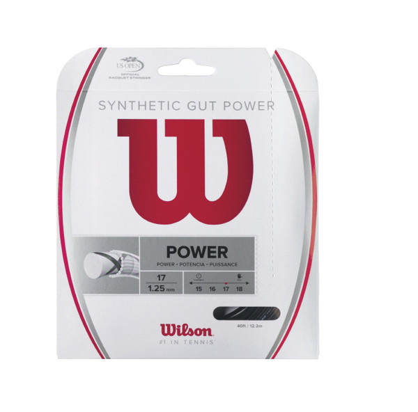 Wilson Synthetic Gut Power Tennis String Set