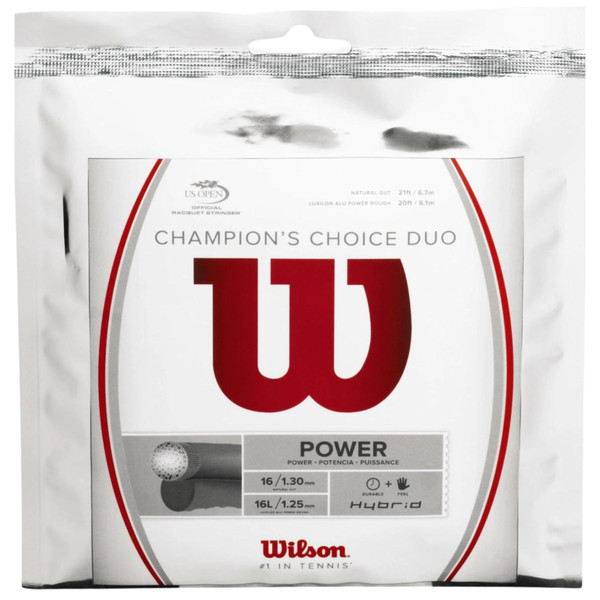 Wilson Champions Choice Duo Tennis String Set
