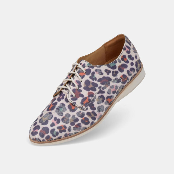 Rollie Women's Lightweight Derby Lace-up Flat Oxfords