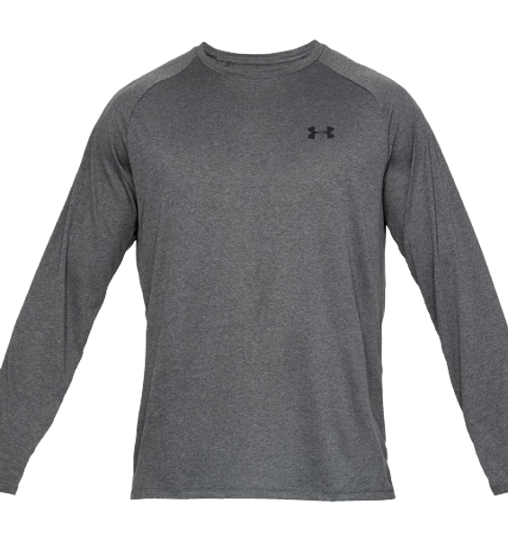 Under Armour Men's Tech Long Sleeve T-Shirt (Grey)