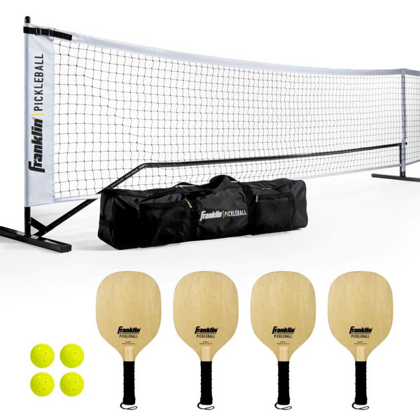 Franklin Sports Portable Outdoor Pickleball Net - Regulation Size 22' Foot Net with Travel Bag