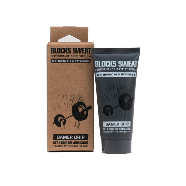 Gamer Grip Strength & Fitness Cream for Sweaty Hands - Chalk-Free Liquid Formula Grip Cream for Weightlifting, Climbing, Golf, Gymnastics Grips & Pole, Sweat Control for Instant Dry Hands, Made in USA