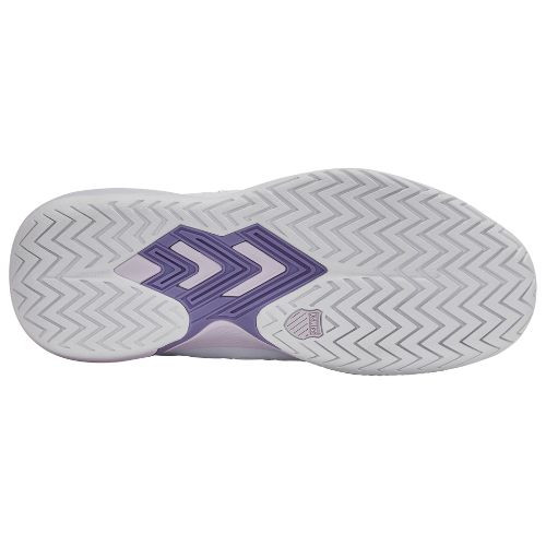 K-Swiss Women's Ultra Court Pickleball Shoe (White/Orchid Hush/Purple Haze)