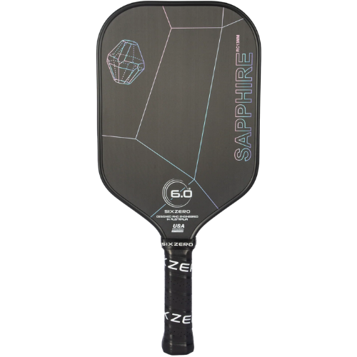 Six Zero Sapphire 13mm Pickleball Paddle