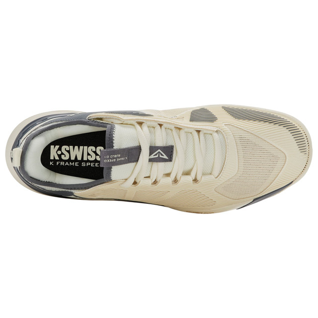 K-Swiss K-Frame Speed Rublo Tennis Shoe (Egret/Turbulence)