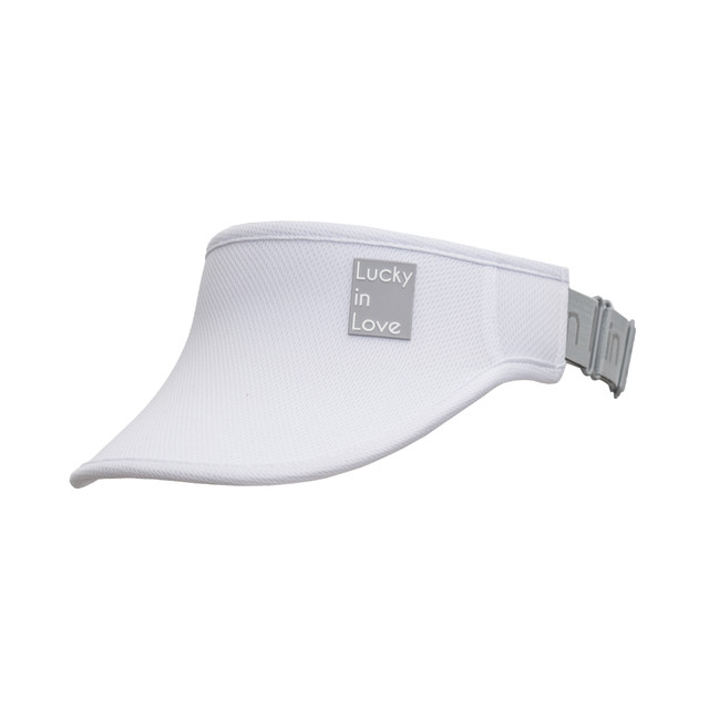 Lucky in Love Women’s Performance Visor, Lightweight Adjustable Visor w/ Moisture-Wicking Headband, Golf, Padel & Pickleball 
