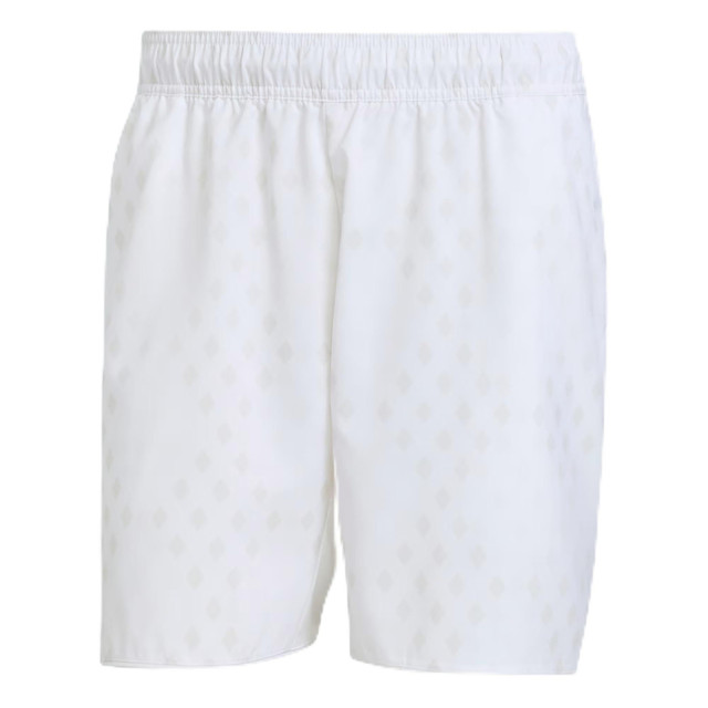 adidas Club Graphic Short (White/Dash Grey)