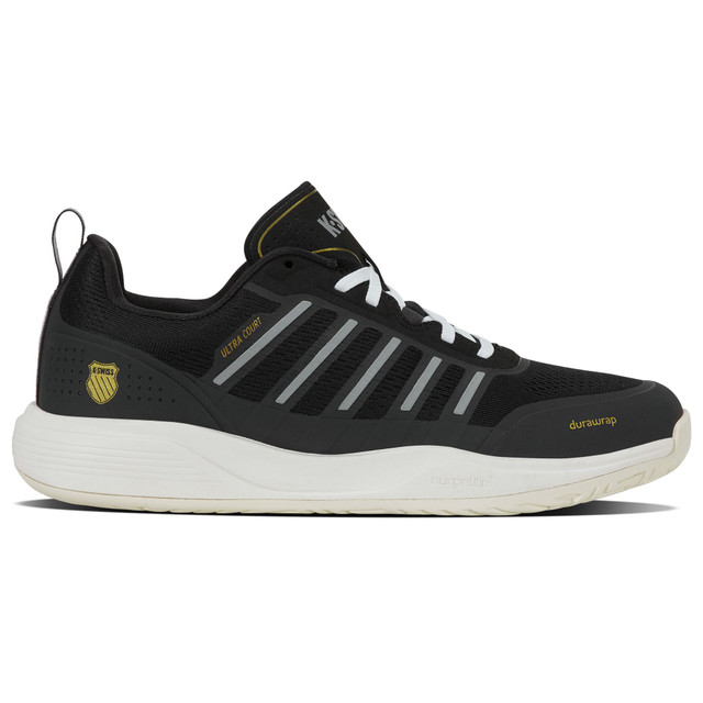 K-Swiss Men's Ultra Court Pickleball Shoe (Moonless Night/Blanc de Blanc/Gold) 