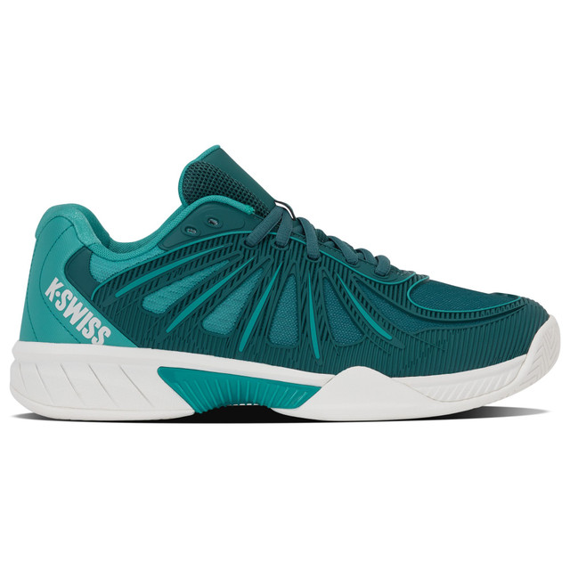 K-Swiss Men's Express Light Pickleball 2 (Mediterranea/Blanc de Blanc/Baltic) 