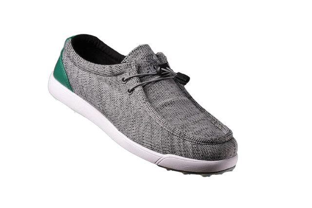 SKONI Men's Spikeless | Slip On | Lightweight | Golf Shoe (Size 8, Dark Gray) (No Original Box)