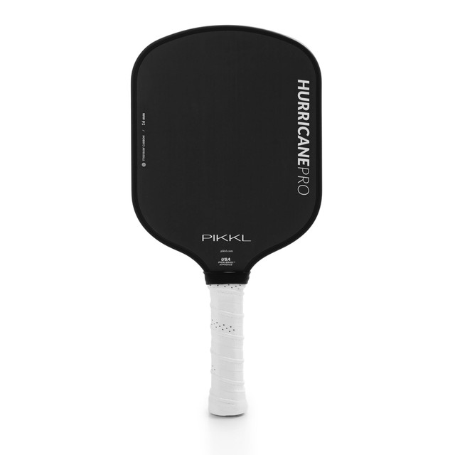 Previously Played - PIKKL Hurricane Pro Pickleball Paddle (Black, 16mm)