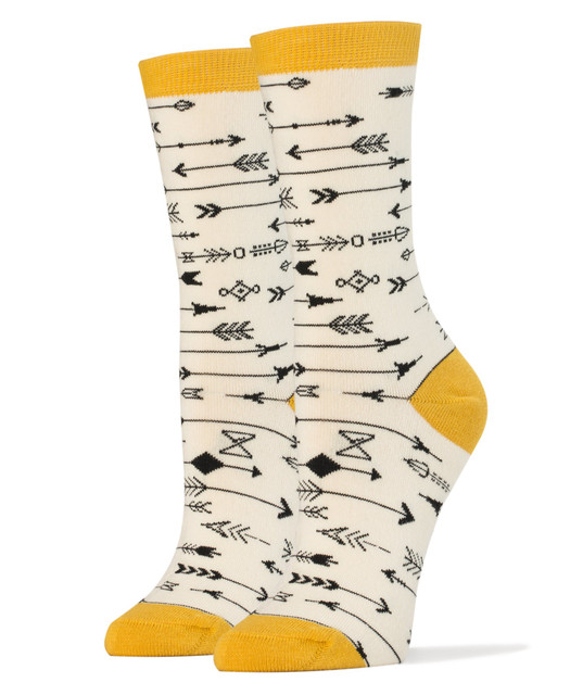 Sock It Up Women's Crew Sock (Chasing Arrows)