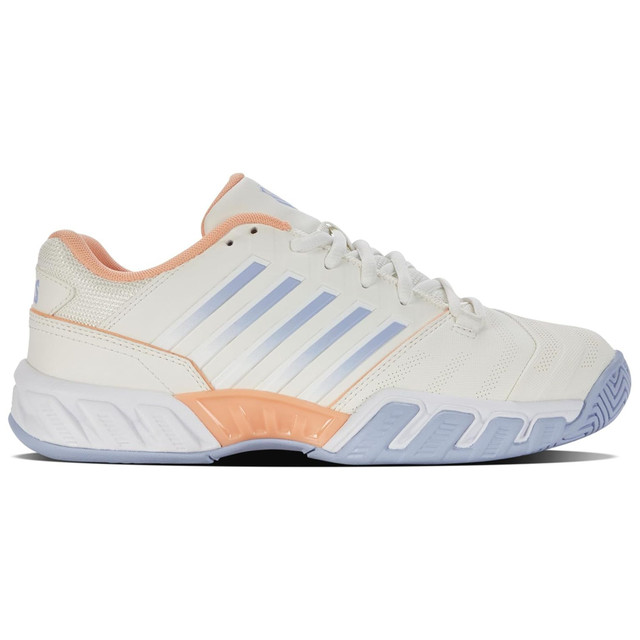 K-Swiss Women's Bigshot Light 4 Tennis Shoe (Star White/White/Heather).