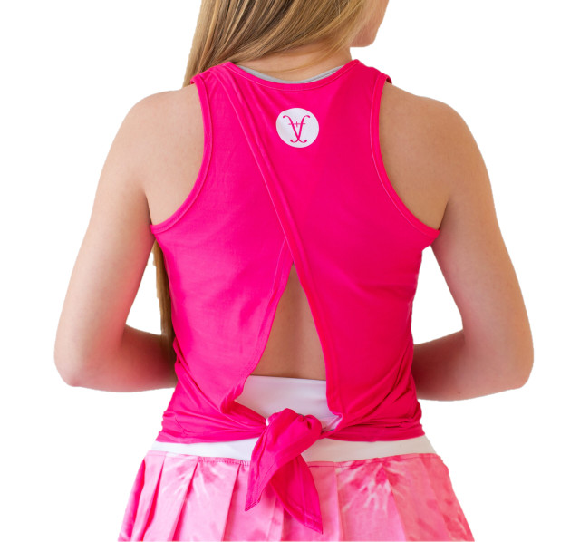 Faye+Florie Women&#x27;s Sleeveless Tie Back Tank