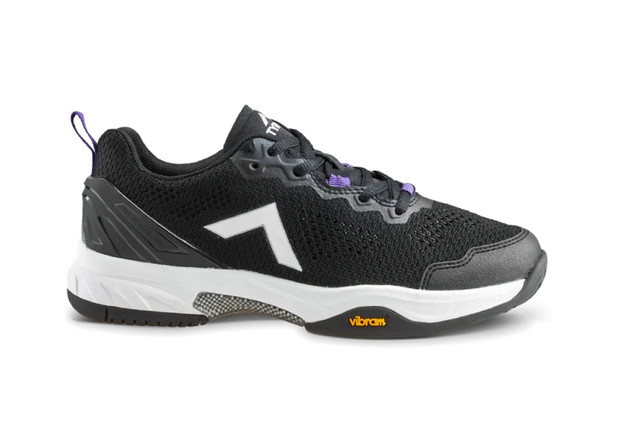 Tyrol Women's Velocity V Pickleball Shoe (Black/Purple) - paddlepro