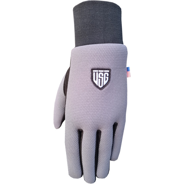 USG Mens Golf Glove | WarmFit - Pair | Winter Essential | Natural Leather Suede