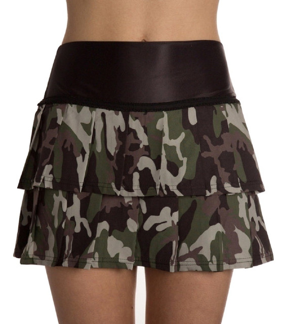 Faye+Florie Women's Lisa Tennis Skirt (Camo)