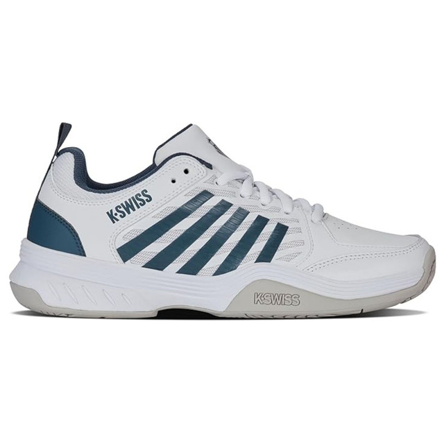 K-Swiss Men's Court  Express 2 Tennis Shoe (White/Stargazer/Vapor Blue)