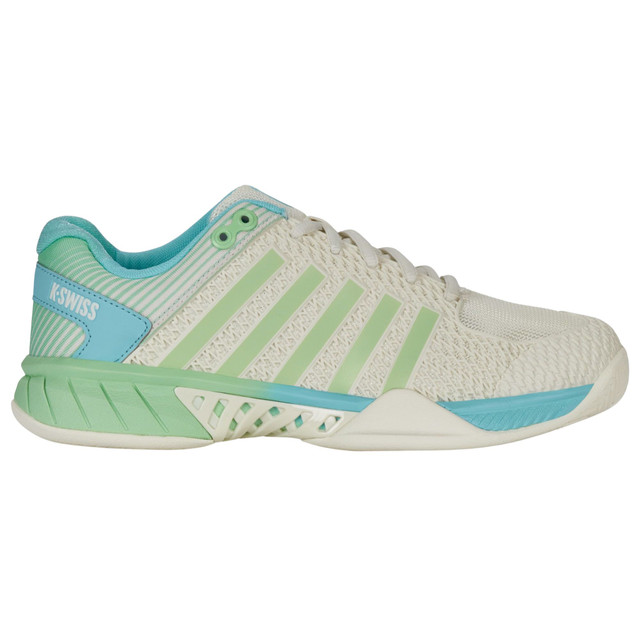 ヒーリー ミント K-Swiss Women's Express Light Pickleball Shoe (Egret/Patina Green)