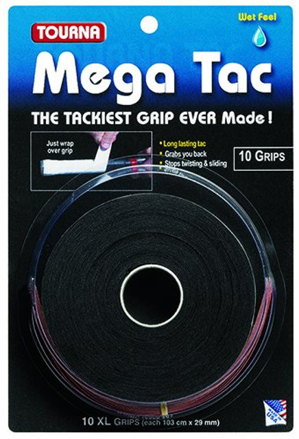 Tourna Mega Tac Grip (Pack of 10)