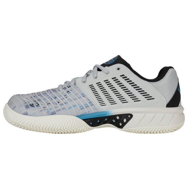 K-Swiss Men's Express Light 3 HB Padel Shoe (Dawn Blue/Blue Moon/Black) 