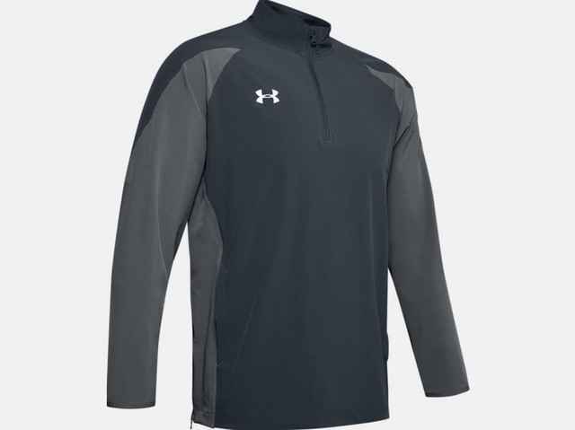 Under Armour Mens Squad Long Sleeve Coach's 1/4 Zip Pullover