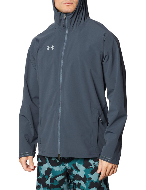 Under Armour Men's UA Storm Rain Jacket, Grey, Small