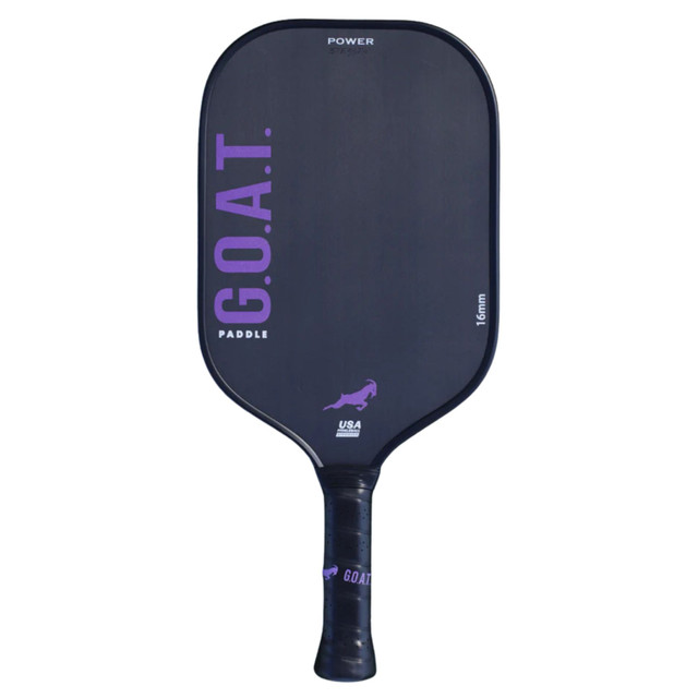 G.O.A.T. Paddle Stealth Power 14mm Hybrid Pickleball Paddle (Neon