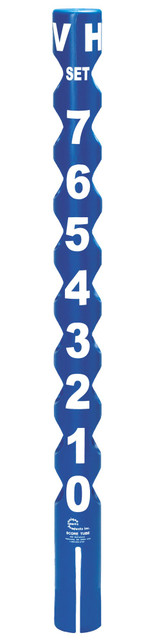 Tourna ScoreTube Tennis Net Post Score Keeper (Blue)