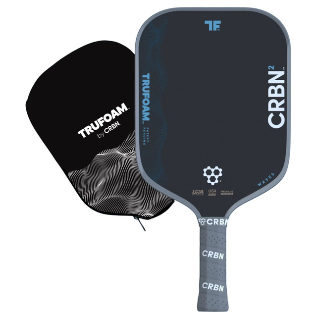 CRBN¹ TruFoam Waves Pickleball Paddle (Elongated w/ Long Handle