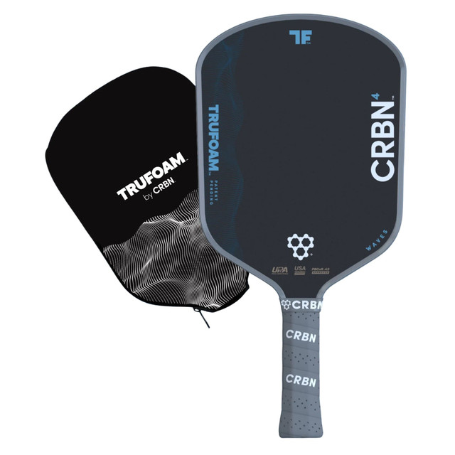 CRBN² TruFoam Waves Pickleball Paddle (Square) - paddlepro
