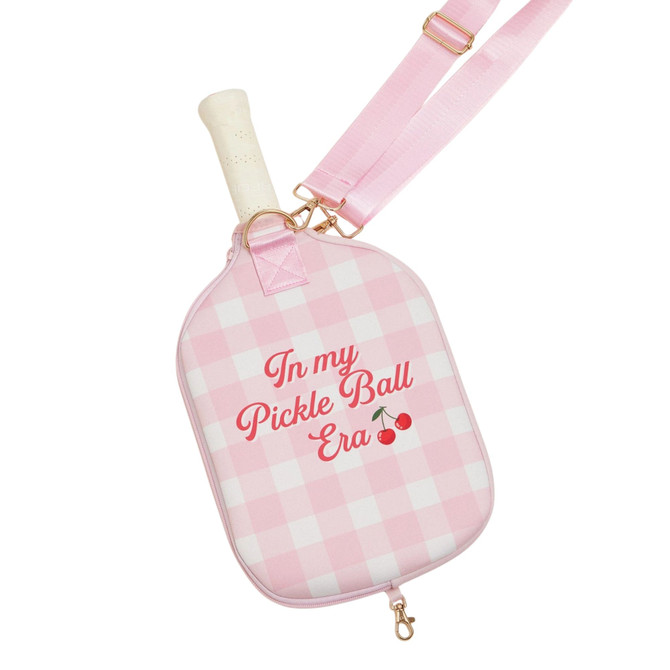 Stone & Stitch Neoprene Pickleball Paddle Bag (In My Pickle Ball Era)