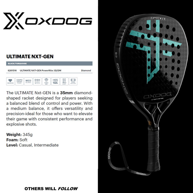 Oxdog ULTIMATE NXT-GEN Padel Racquet