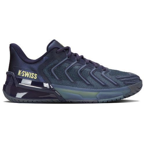 K-Swiss Men's Ultrashot 4 Tennis Shoe (Vintage Indigo/Naval Academy/Luminary Green)