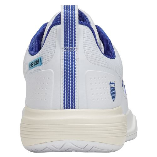 K-Swiss Men's Ultra Court Pickleball Shoe (White/Dazzling Blue/Egret)