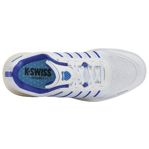K-Swiss Men's Ultra Court Pickleball Shoe (White/Dazzling Blue/Egret)  