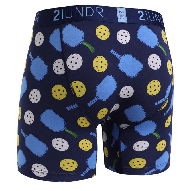 2UNDR Men's 6" Swing Shift Boxer Briefs
