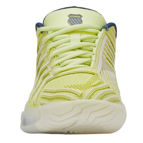 K-Swiss Women's Ultrashot 4 Tennis Shoe (Luminary Green/Blanc De Blanc/Ballad Blue)