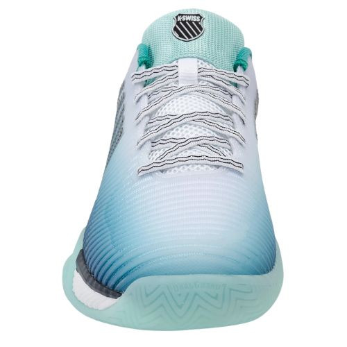 K-Swiss/Lucky In Love Women's Hypercourt Express 2 Tennis Shoe (Capri/White/Midnight) 