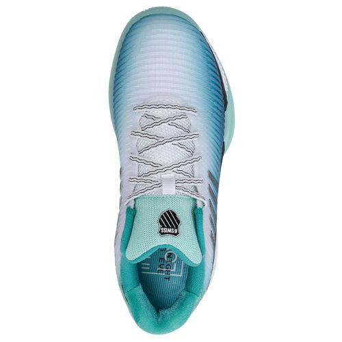 K-Swiss/Lucky In Love Women's Hypercourt Express 2 Tennis Shoe (Capri/White/Midnight) 