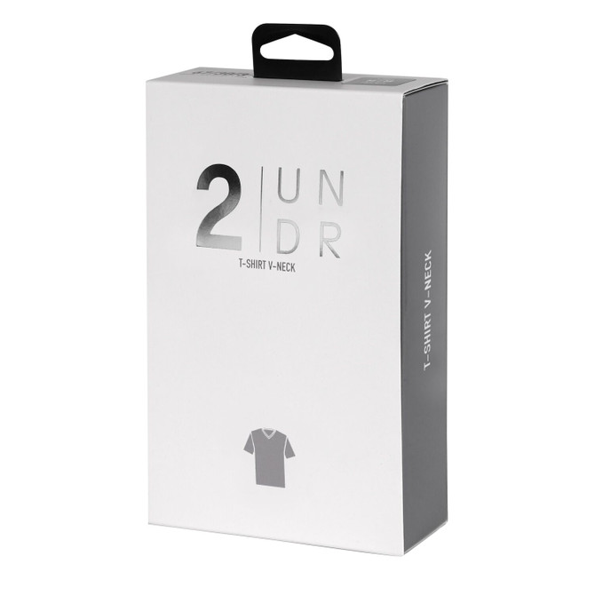 2UNDR Men's Luxury V-Neck Tees