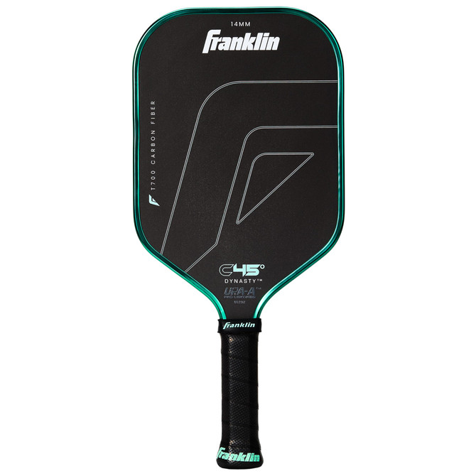 Franklin Sports C45 Carbon Fiber Pickleball Paddle (Dynasty, 14mm, Mint)