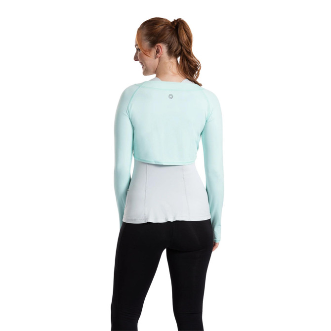BloqUV Women's  UPF 50+ Sun Protection Active Crop Top