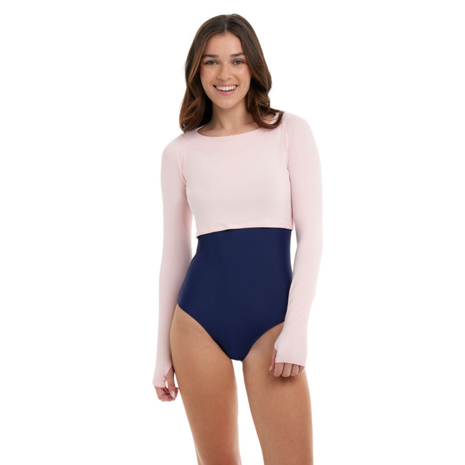 BloqUV Women's  UPF 50+ Sun Protection Active Crop Top